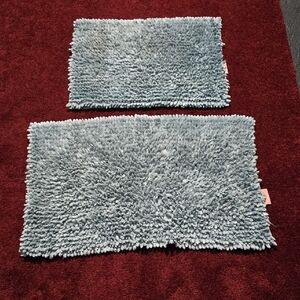 Juicy Couture Soft Gray Door Mat Set